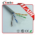 550MHZ BLUE PLENUM CABLE CAT6 Solid 23AWG Bare Copper CMP UL Certificate 1000ft